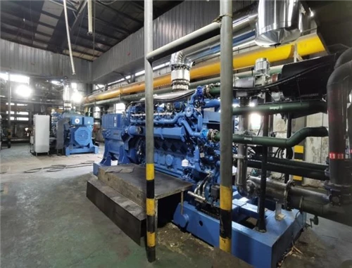 Liulin, Shanxi'deki Kömür Madeni Gaz Santrali için 2×1000KW Gaz Jeneratör Set...